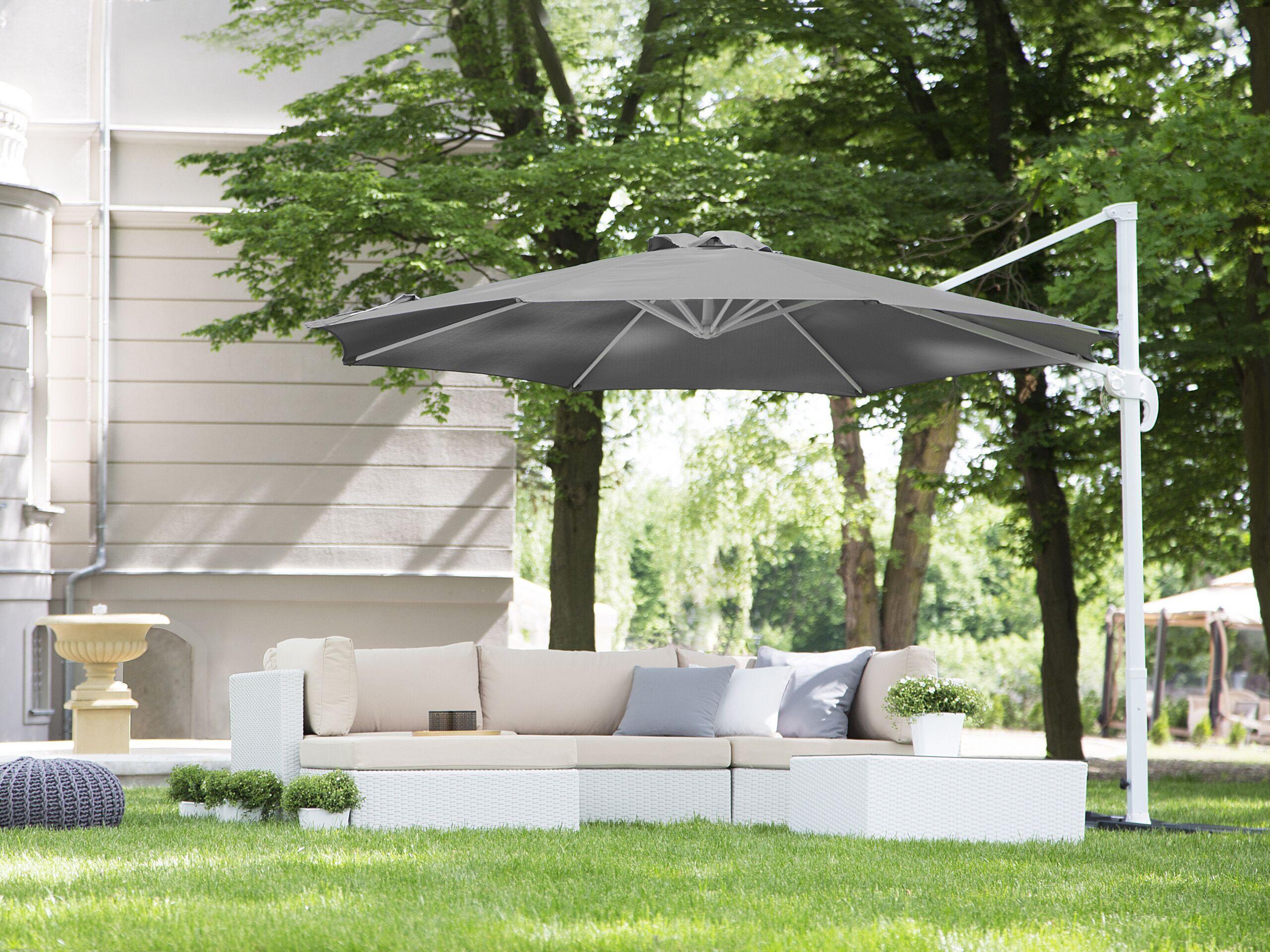 Beliani Parasol suspendu en Polyester SAVONA  