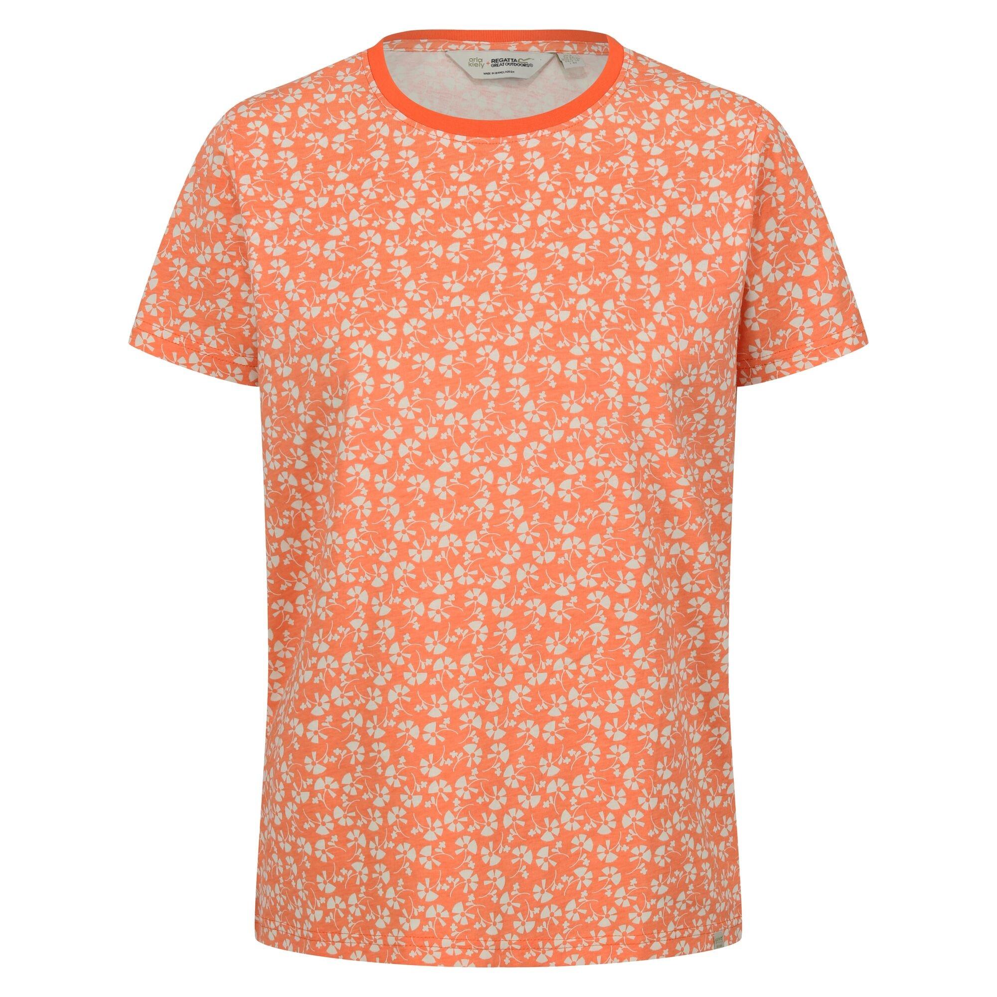 Image of Orla Kiely Tshirt Damen Rot Bunt 40