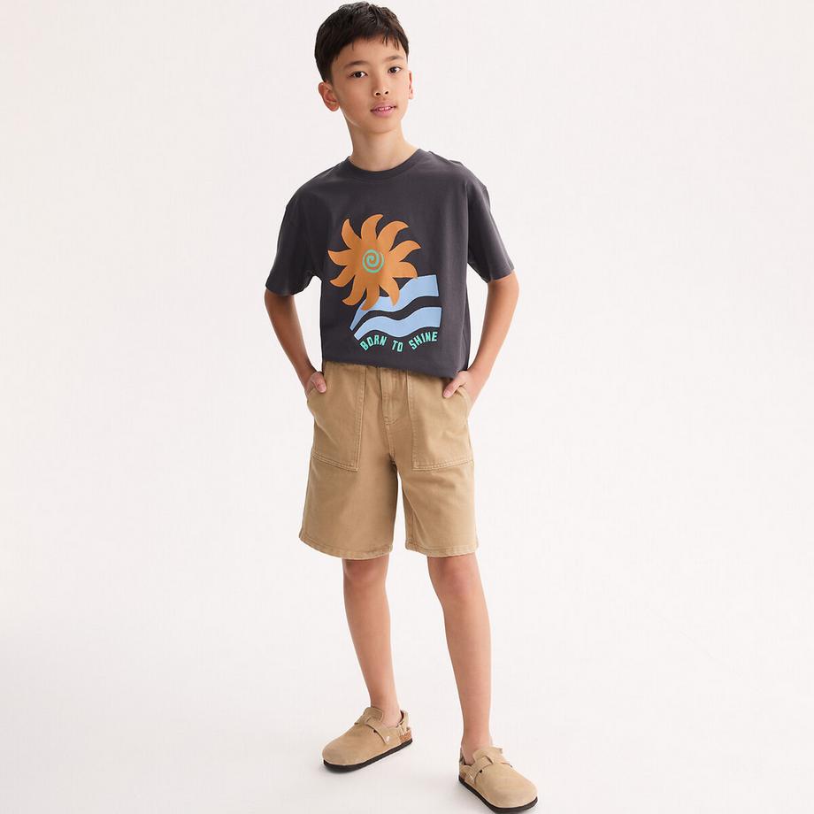 La Redoute Collections  Bermuda-Shorts mit Dehnbund 