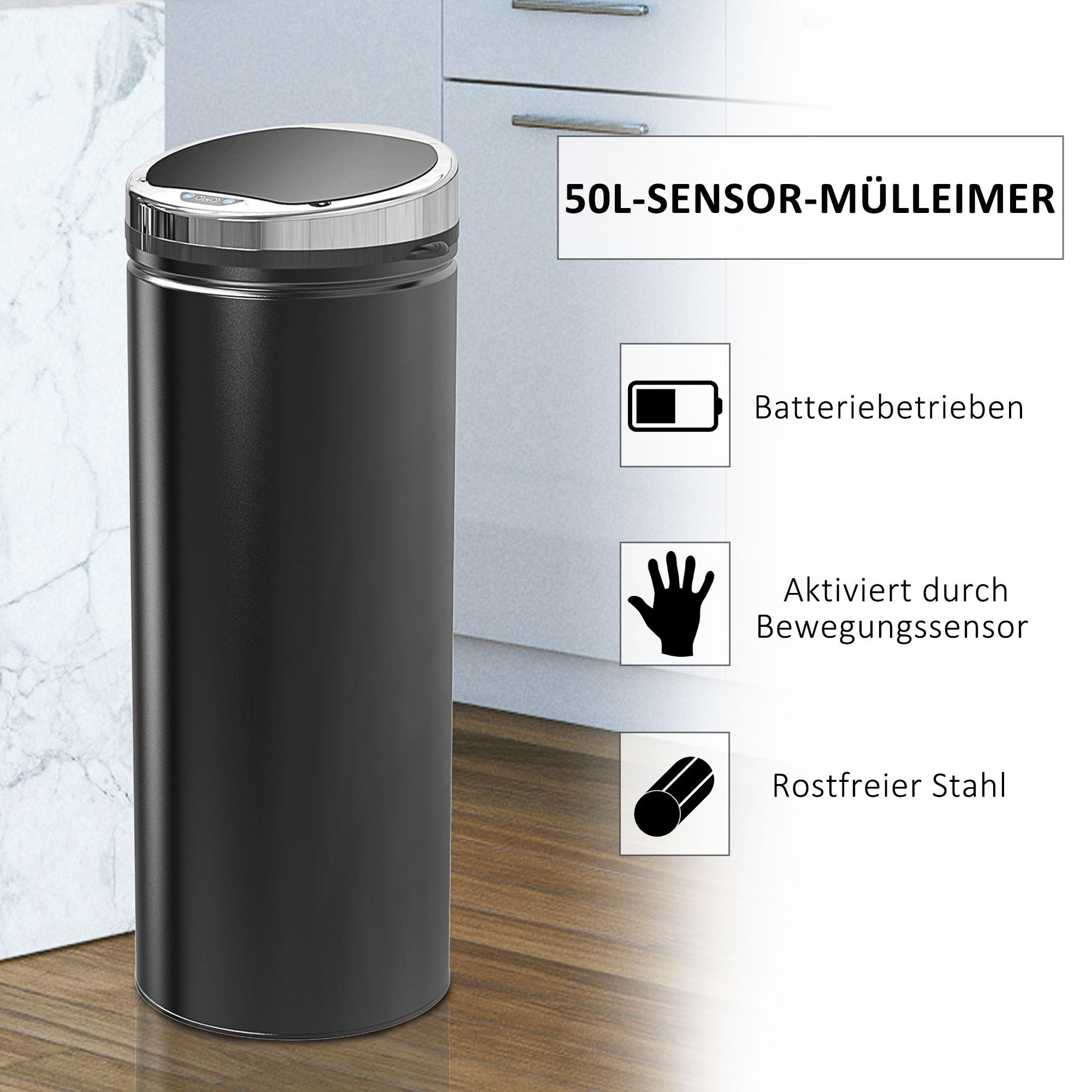 HOMCOM Sensor Mülleimer  