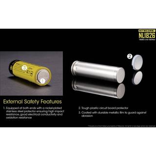 NITECORE  18650 LiIon-Akku 2600 mAh 