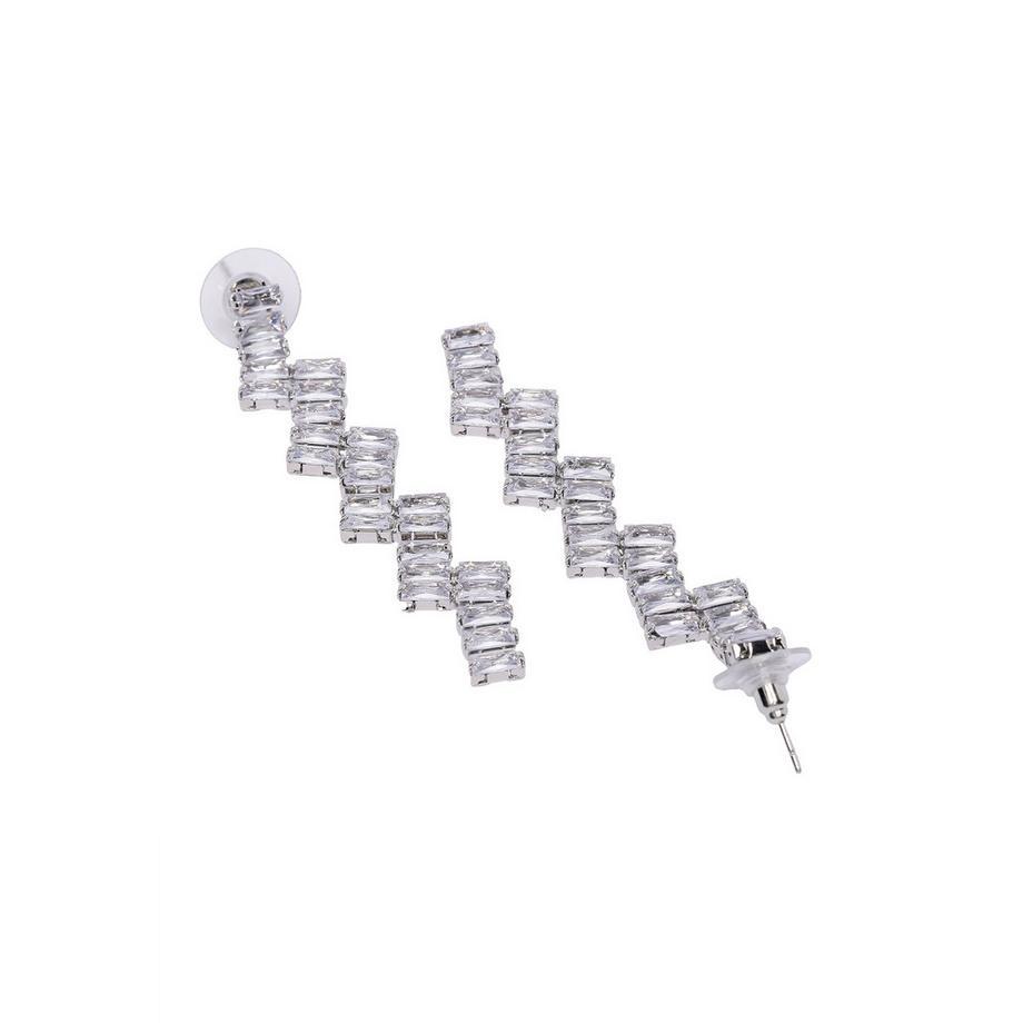 AVANT-GARDE PARIS  Elegante Zickzack-Ohrringe 