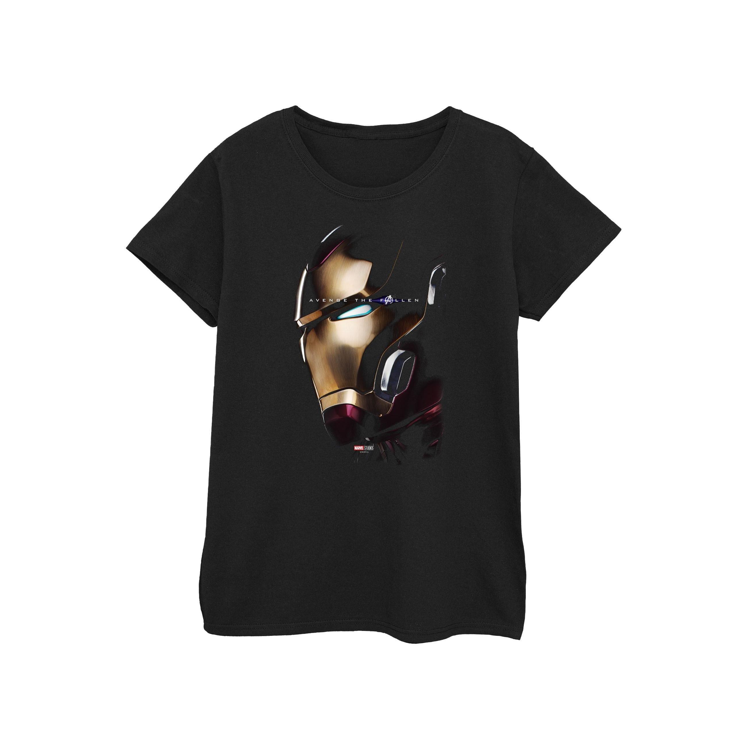 Image of Avengers Endgame Avenge The Fallen Iron Man Tshirt Damen Schwarz XXL