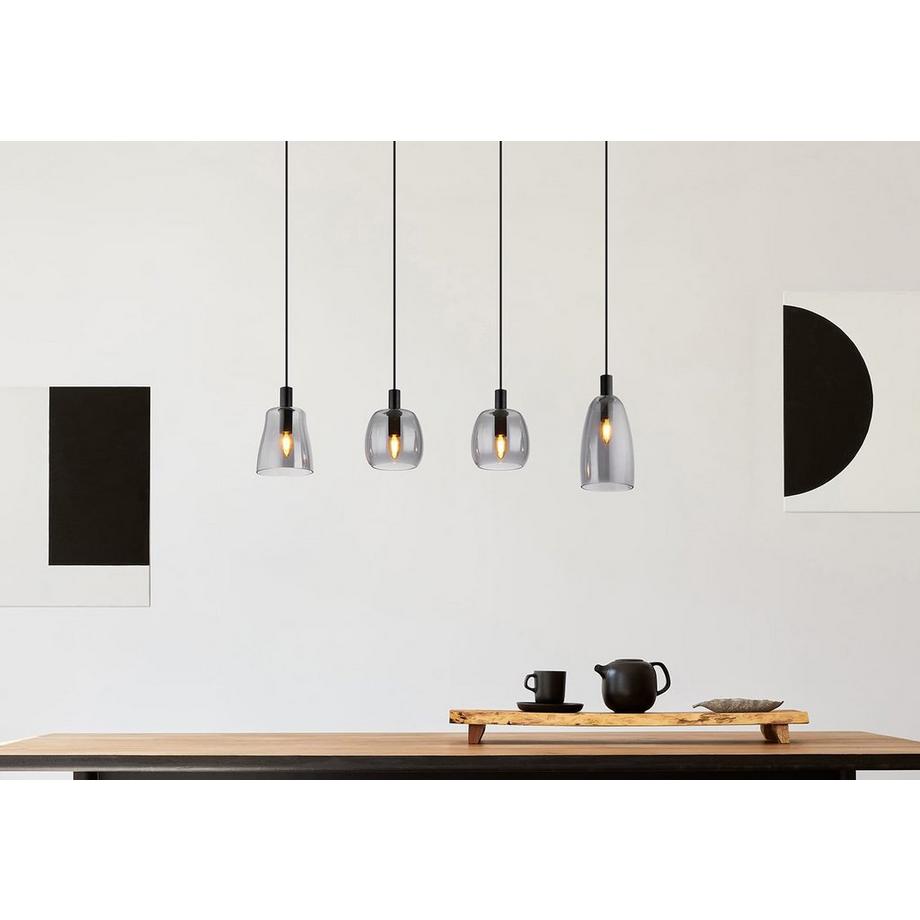 mutoni Hängeleuchte Garri Metall  matt 4xE14  