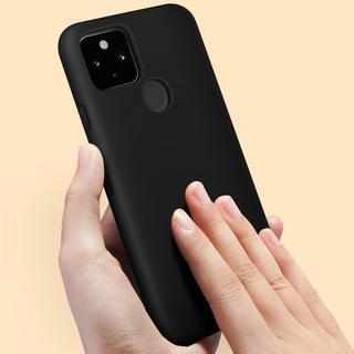 Avizar  Coque Google Pixel 5 Soft Touch Noir 