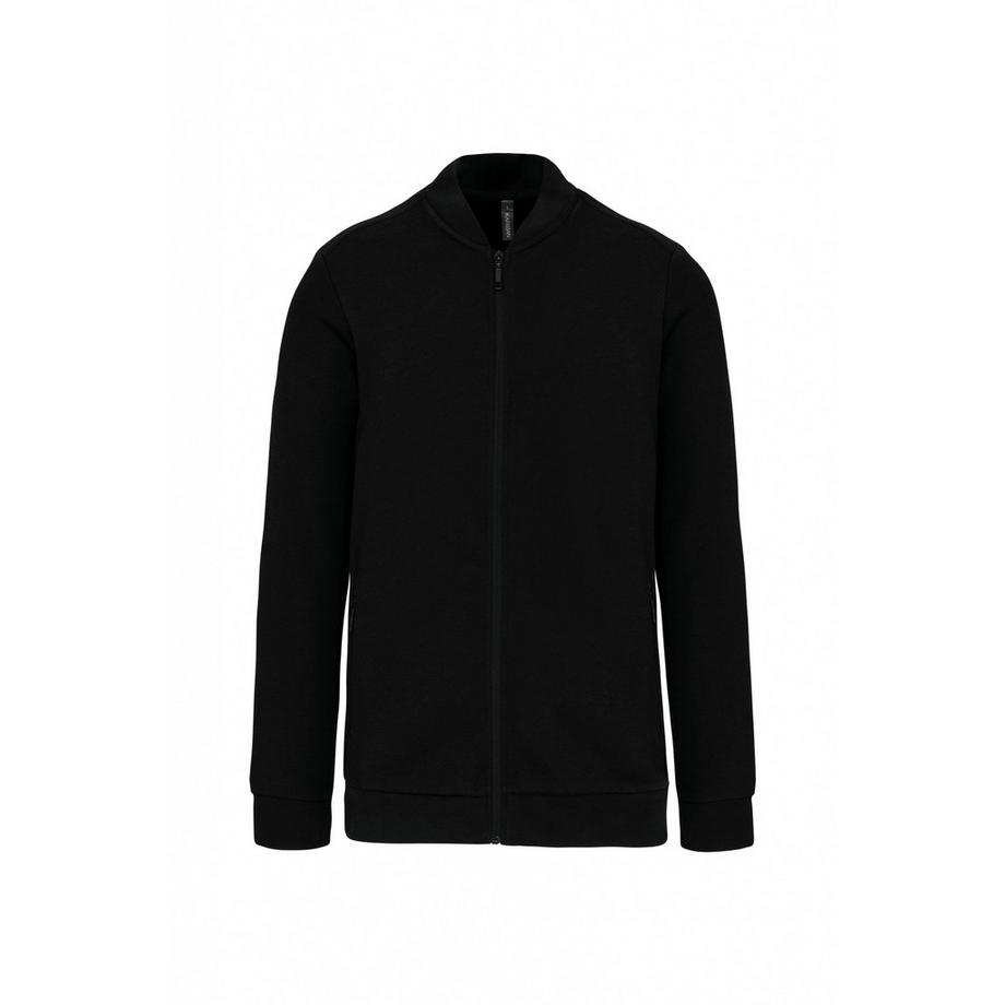 giacca in pile con zip