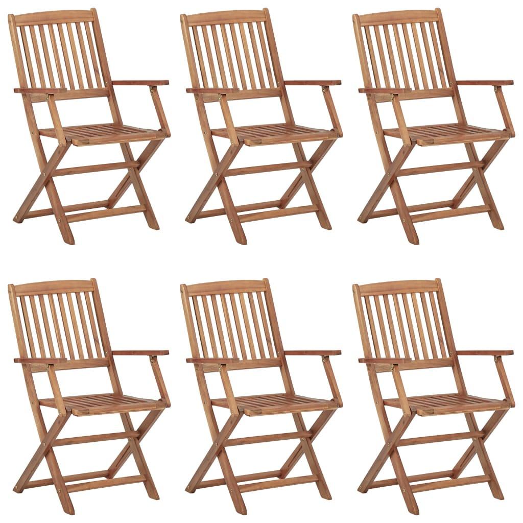 VidaXL Gartenstuhl akazienholz  