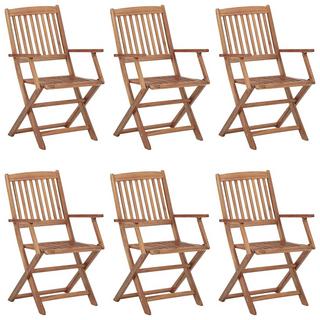 VidaXL Gartenstuhl akazienholz  