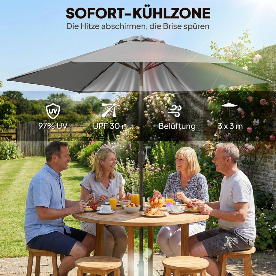 Outsunny Sonnenschirm  