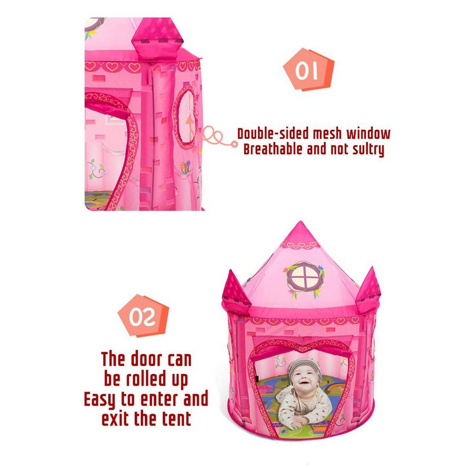 Activity-board Prinzessin Schloss Spielzelt  