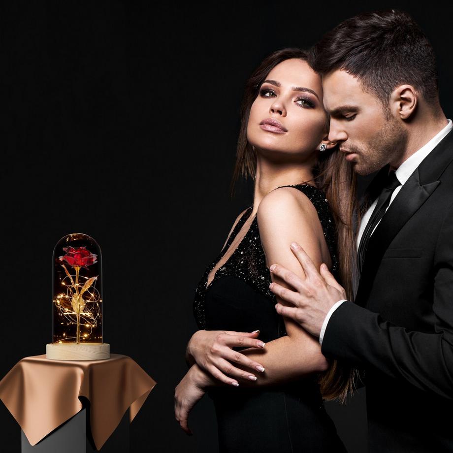 B2X  Ewige Rose im Glas 