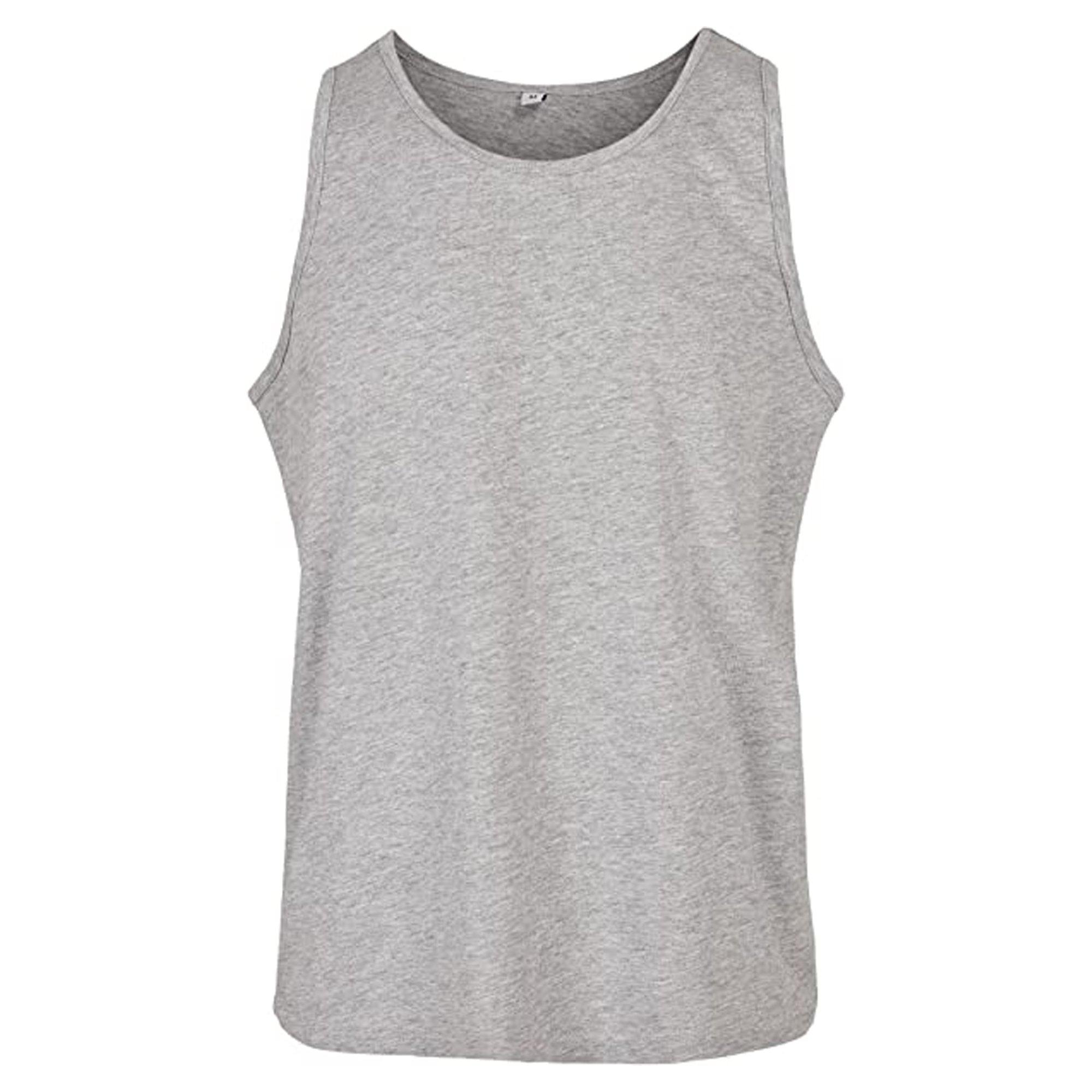 Image of Basic Ärmelloses Oberteil Unisex Grau S