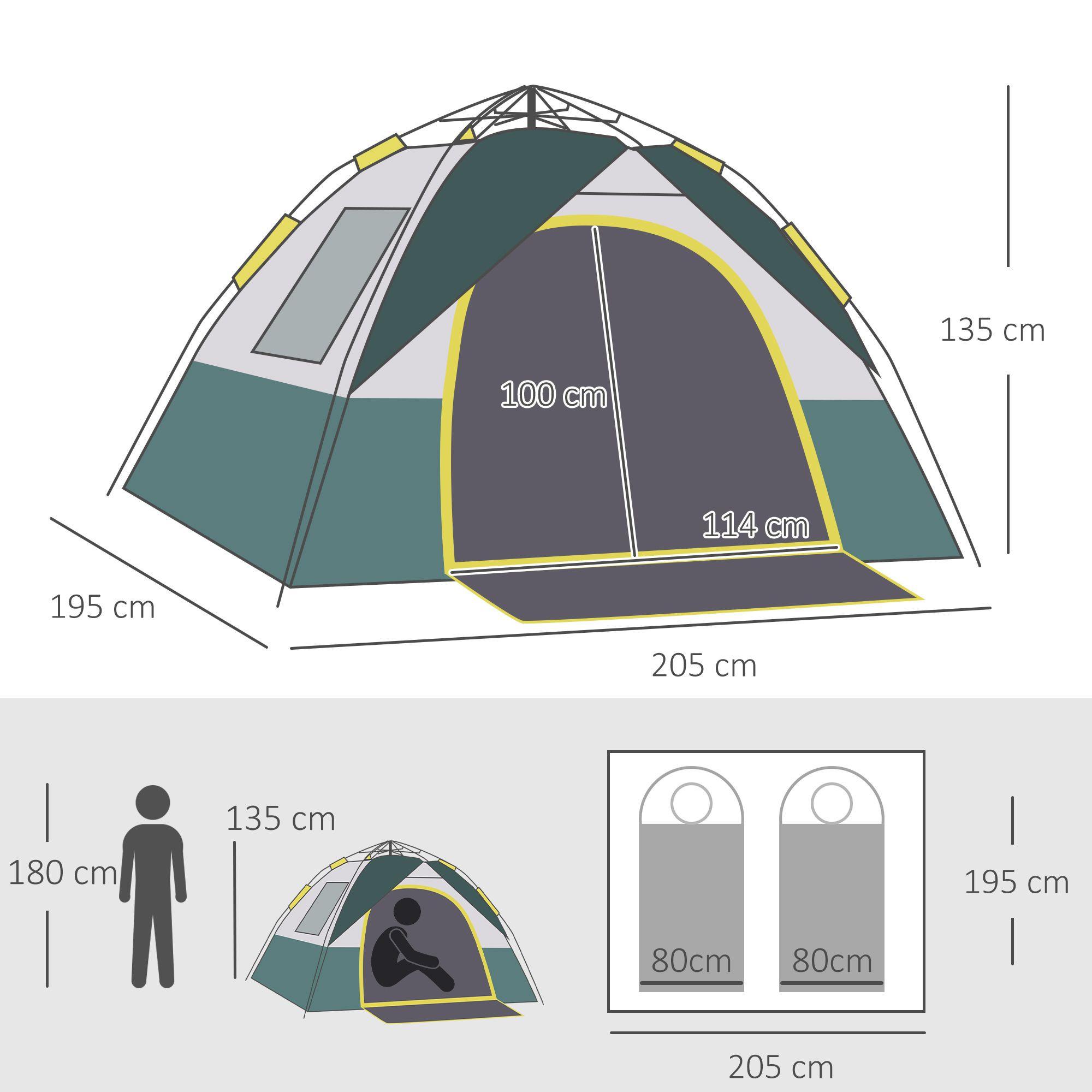 Outsunny  Tente de camping 