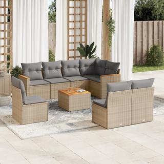 VidaXL Garten sofagarnitur poly-rattan  