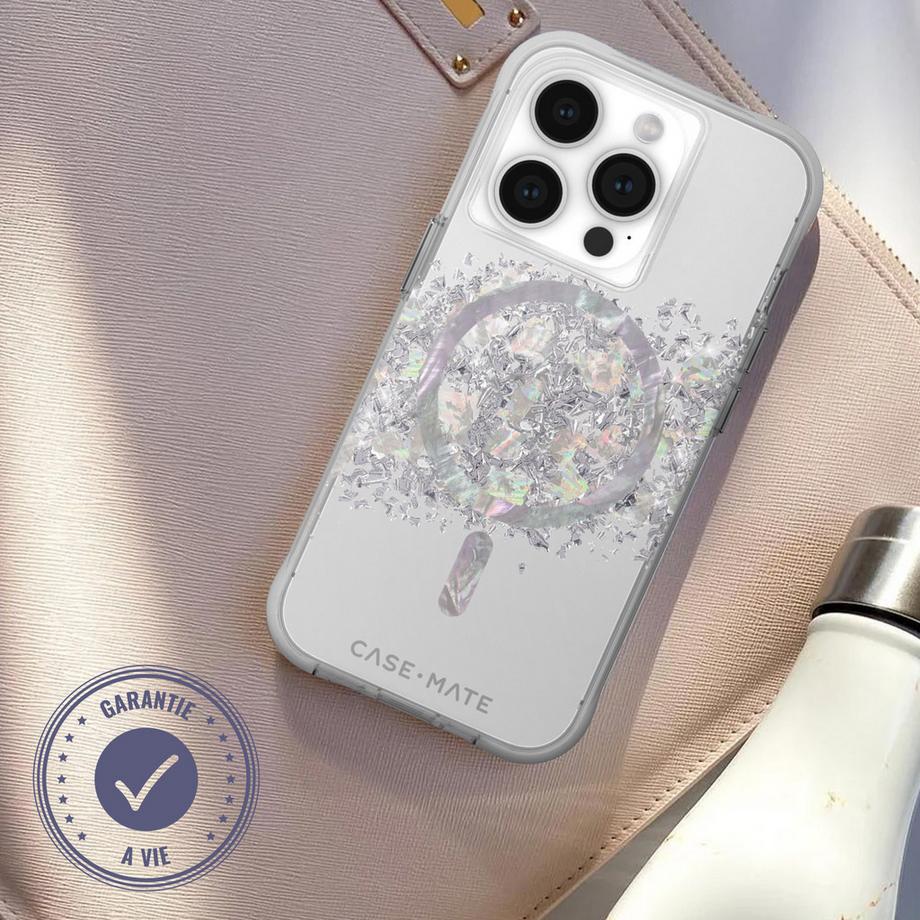 Case-Mate  Coque iPhone 15 Pro Case Mate Blanc 