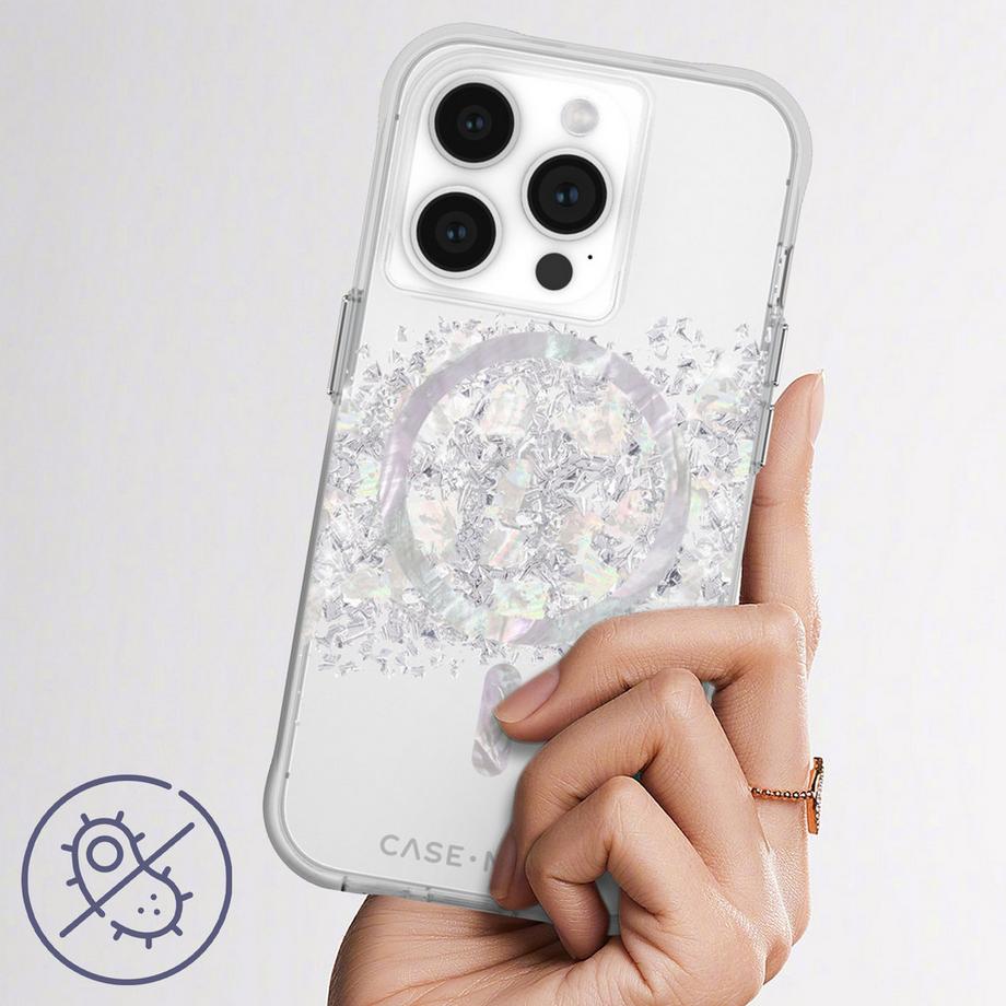 Case-Mate  Coque iPhone 15 Pro Case Mate Blanc 