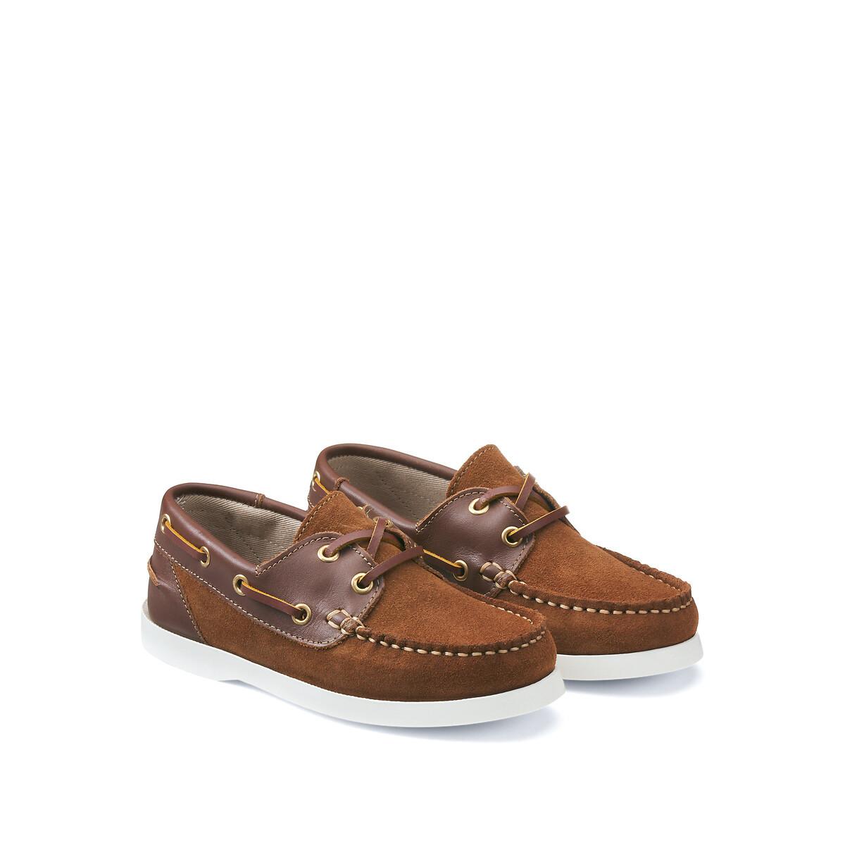 Image of Bootsschuhe Aus Leder Unisex Rot 31