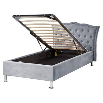 Letto contenitore en Velluto Glamour METZ