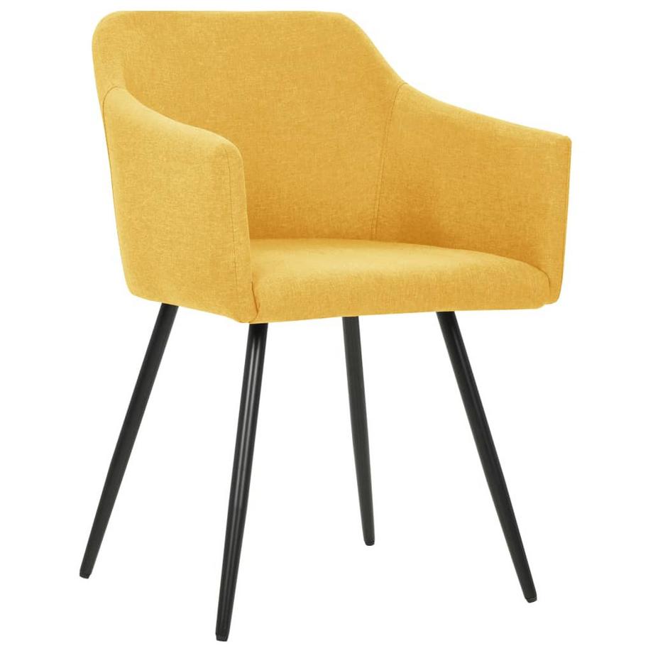 VidaXL Chaise de salle à manger tissu  