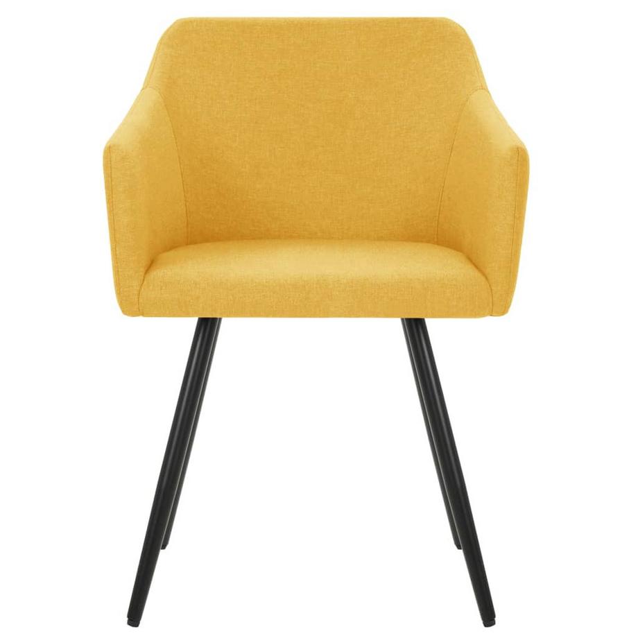 VidaXL Chaise de salle à manger tissu  