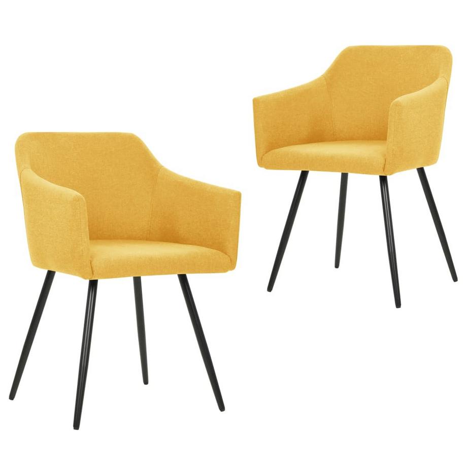 Chaise de salle à manger tissu