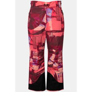 Ulla Popken Pantalon de ski imperméable fermeture à scratch et jupe pare-neige  