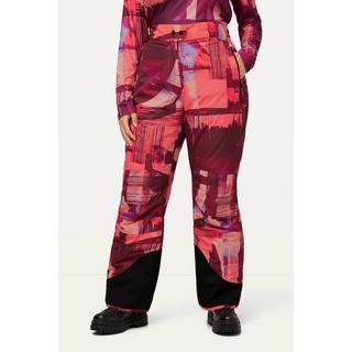 Ulla Popken Pantalon de ski imperméable fermeture à scratch et jupe pare-neige  