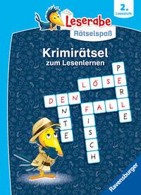 Ravensburger Leserabe Rätselspaß - Krimirätsel zum Lesenlernen - 2. Lesestufe, Rätselbuch ab 7 Jahre Johannsen, Anne; Schulmeyer, Heribert (Illustrationen); Göpfert, Lucie (Illustrationen) Gebundene Ausgabe 