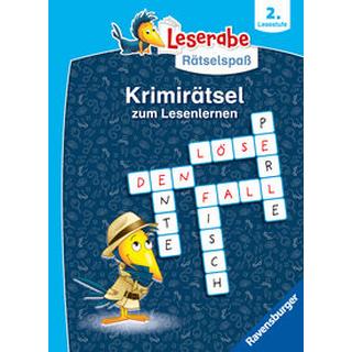 Ravensburger Leserabe Rätselspaß - Krimirätsel zum Lesenlernen - 2. Lesestufe, Rätselbuch ab 7 Jahre Johannsen, Anne; Schulmeyer, Heribert (Illustrationen); Göpfert, Lucie (Illustrationen) Gebundene Ausgabe 