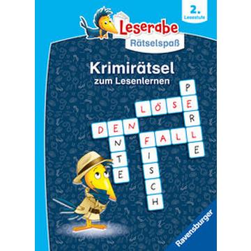 Ravensburger Leserabe Rätselspaß - Krimirätsel zum Lesenlernen - 2. Lesestufe, Rätselbuch ab 7 Jahre