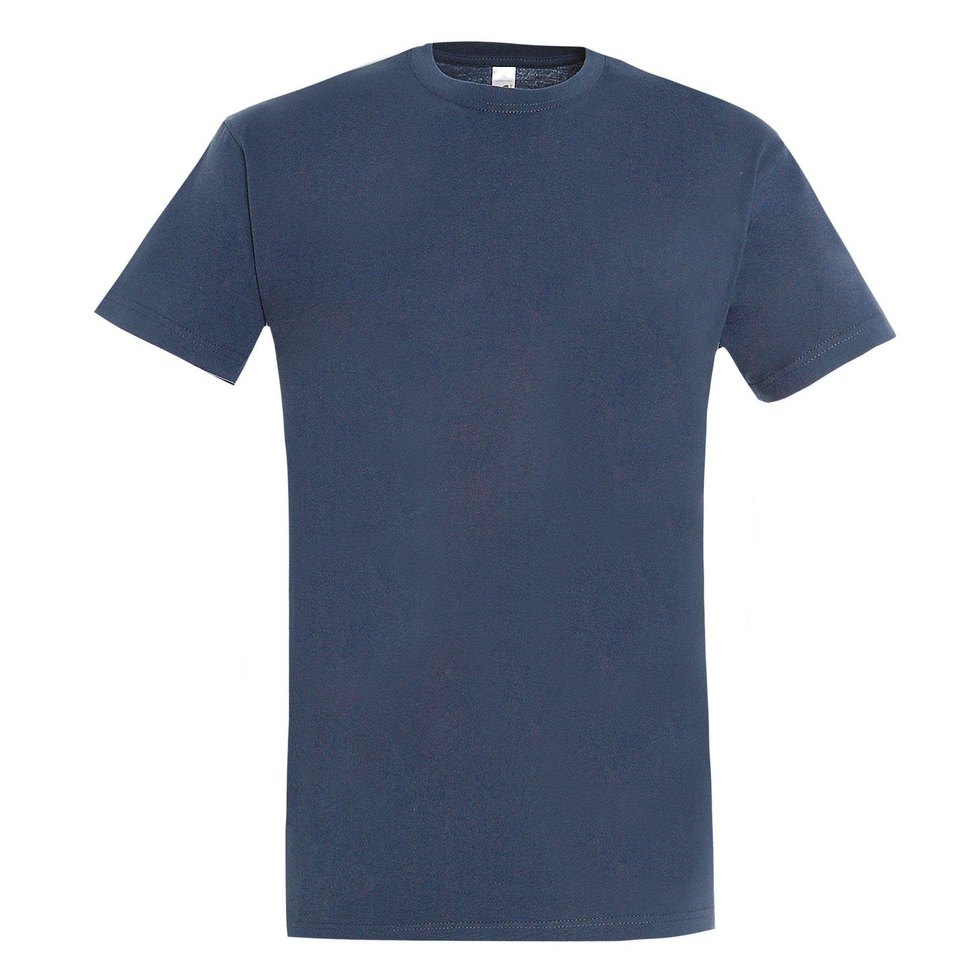 Image of Imperial Tshirt, Kurzarm Herren Blau Denim 4XL