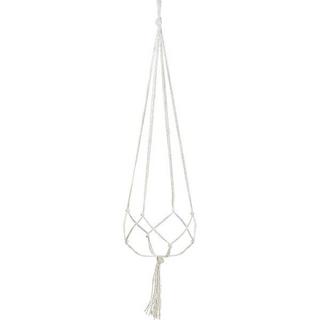 eStore Blumenampel mit Makramee-Knotung - 90 cm  