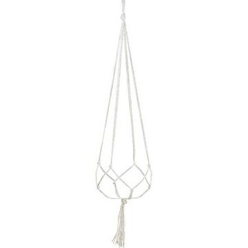 Blumenampel mit Makramee-Knotung - 90 cm