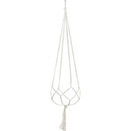 eStore Blumenampel mit Makramee-Knotung - 90 cm  