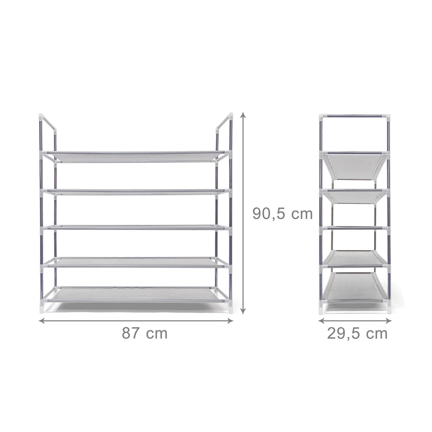 B2X Scaffale per scarpe per 20 paia di scarpe  