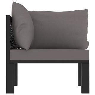 VidaXL Modular-sofa-eckteil poly-rattan  