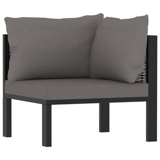 VidaXL Modular-sofa-eckteil poly-rattan  