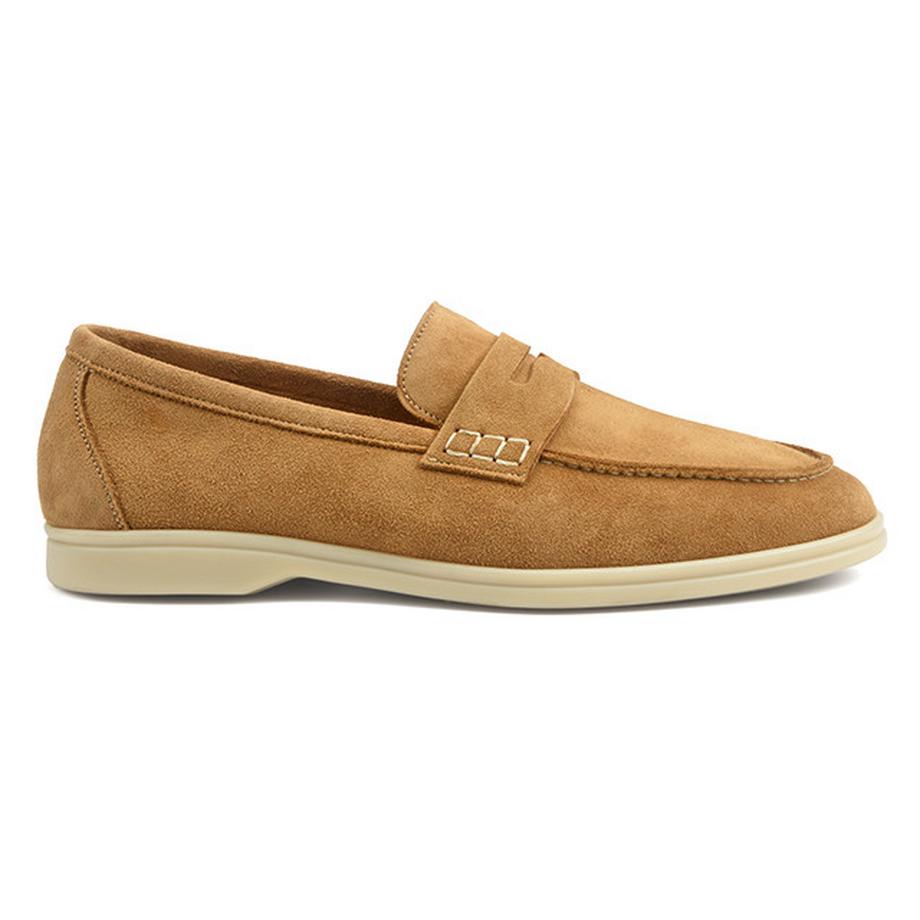 Berwick Sommelier Mocassins Penny en Daim Velours  