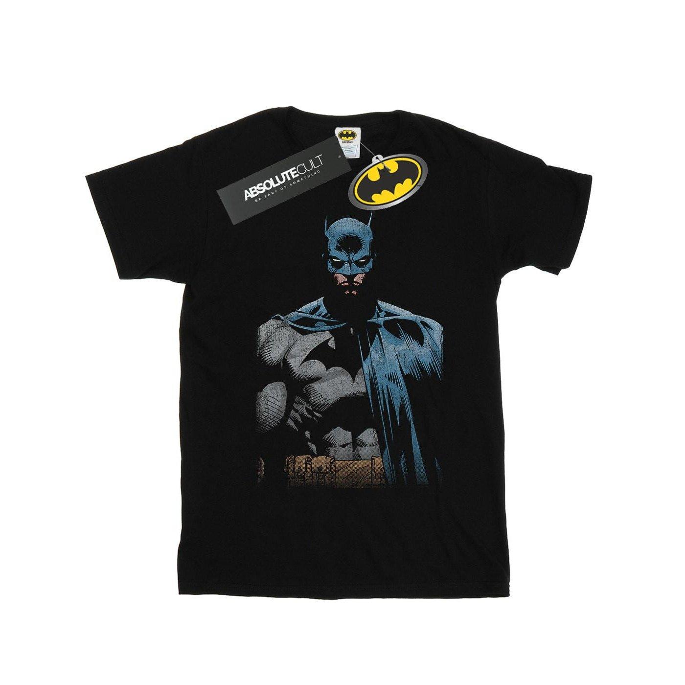 Image of Batman Close Up Tshirt Damen Schwarz XL