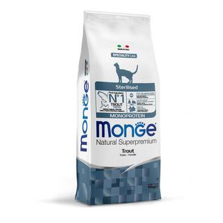 Monge  Chat monoprotéine stérilisée Truite 