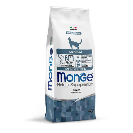 Monge  Chat monoprotéine stérilisée Truite 