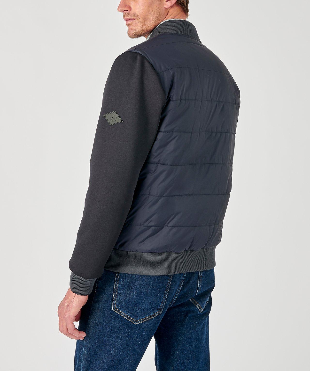 Damart  Blousonjacke in Materialmix, ideal für die Übergangszeit. 