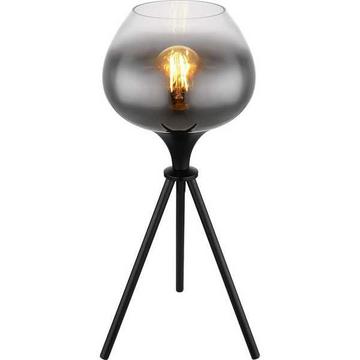 Lampe à poser Maxy métal noir mat 1xE27