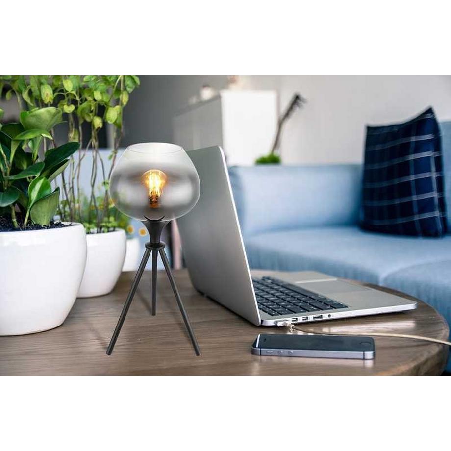 mutoni Tischleuchte Maxy Metall  matt 1xE27  