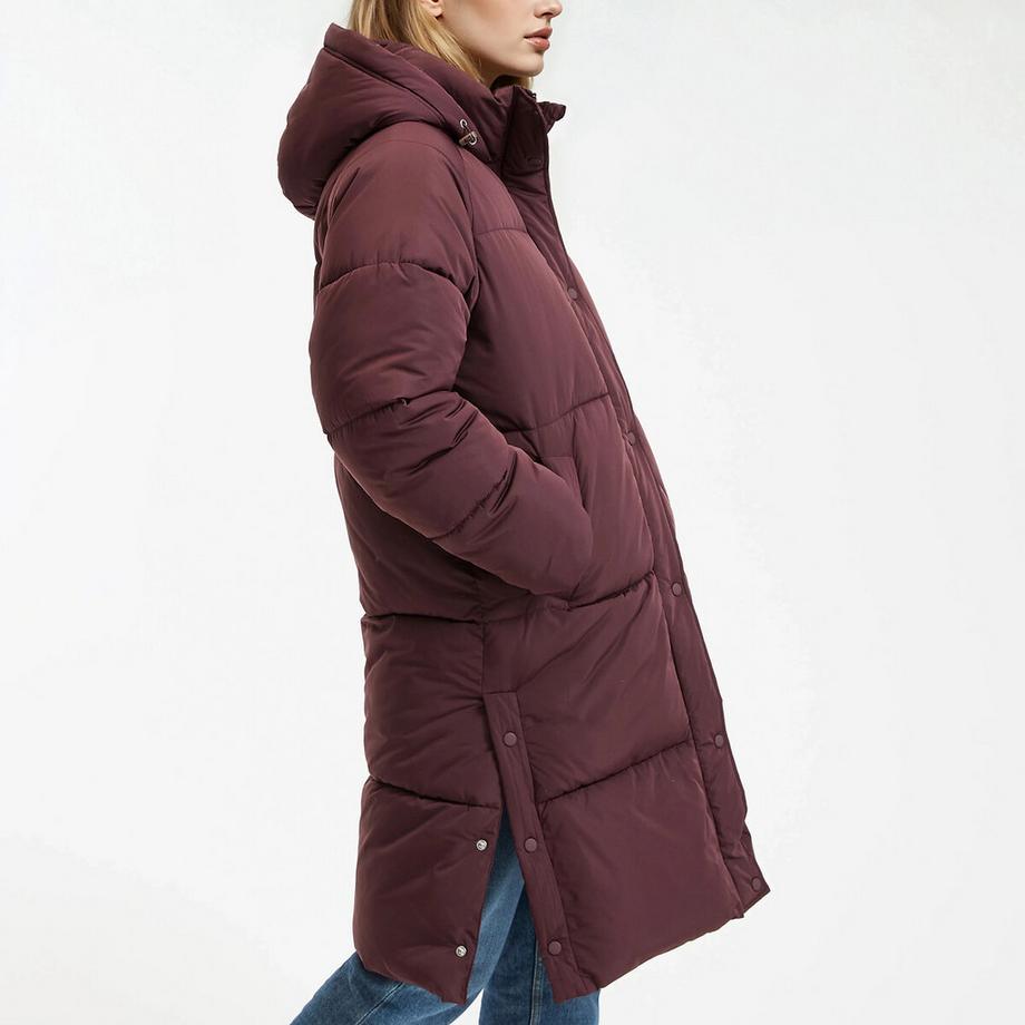 La Redoute Collections Doudoune longue à capuche  