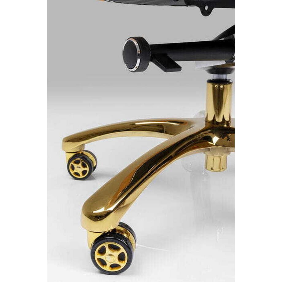 mutoni Sedia girevole da ufficio Brady in ottone  