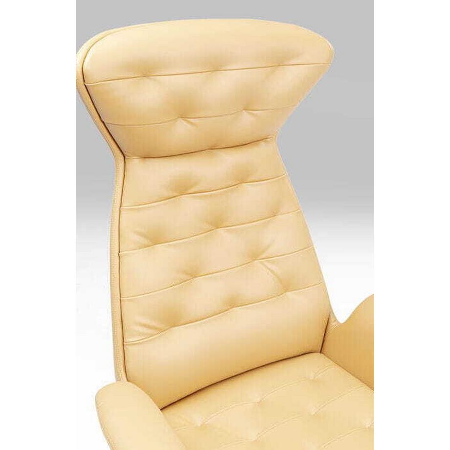 mutoni Sedia girevole da ufficio Brady in ottone  