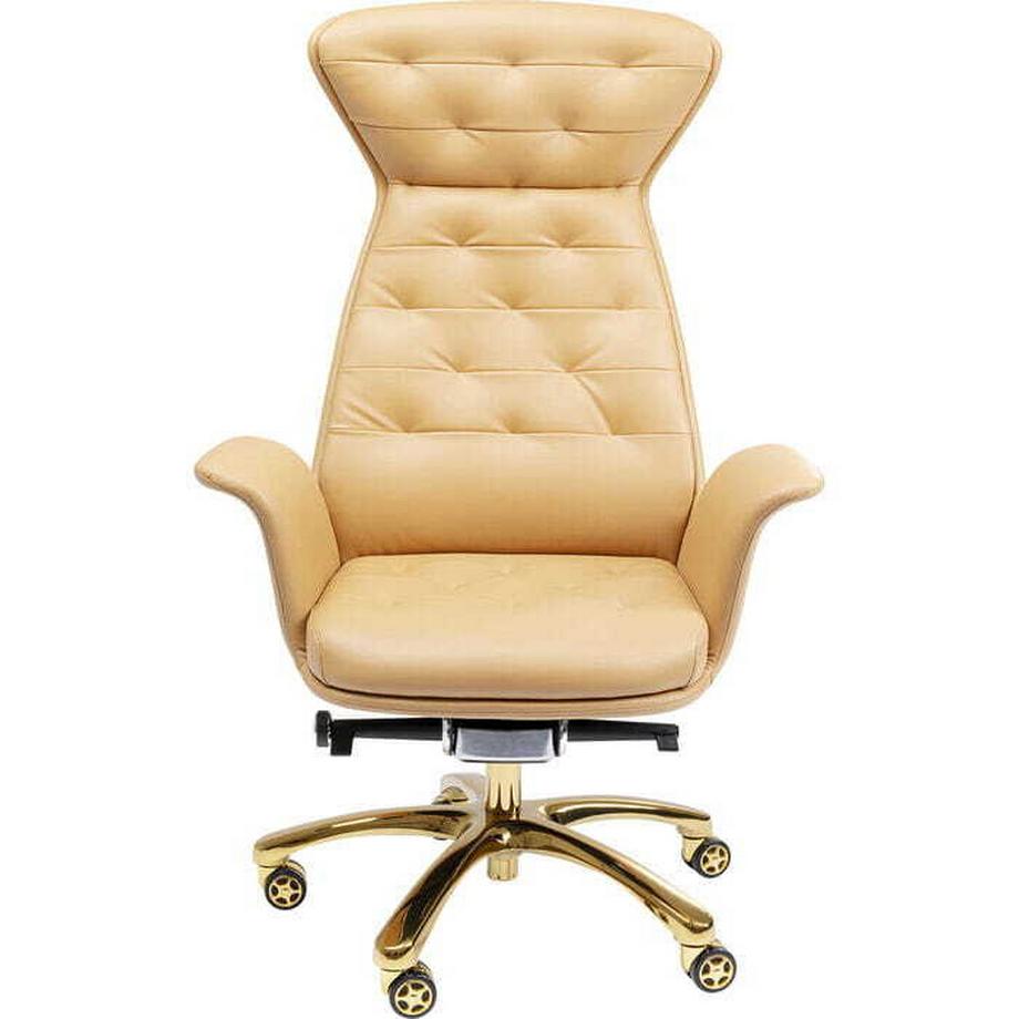 mutoni Sedia girevole da ufficio Brady in ottone  