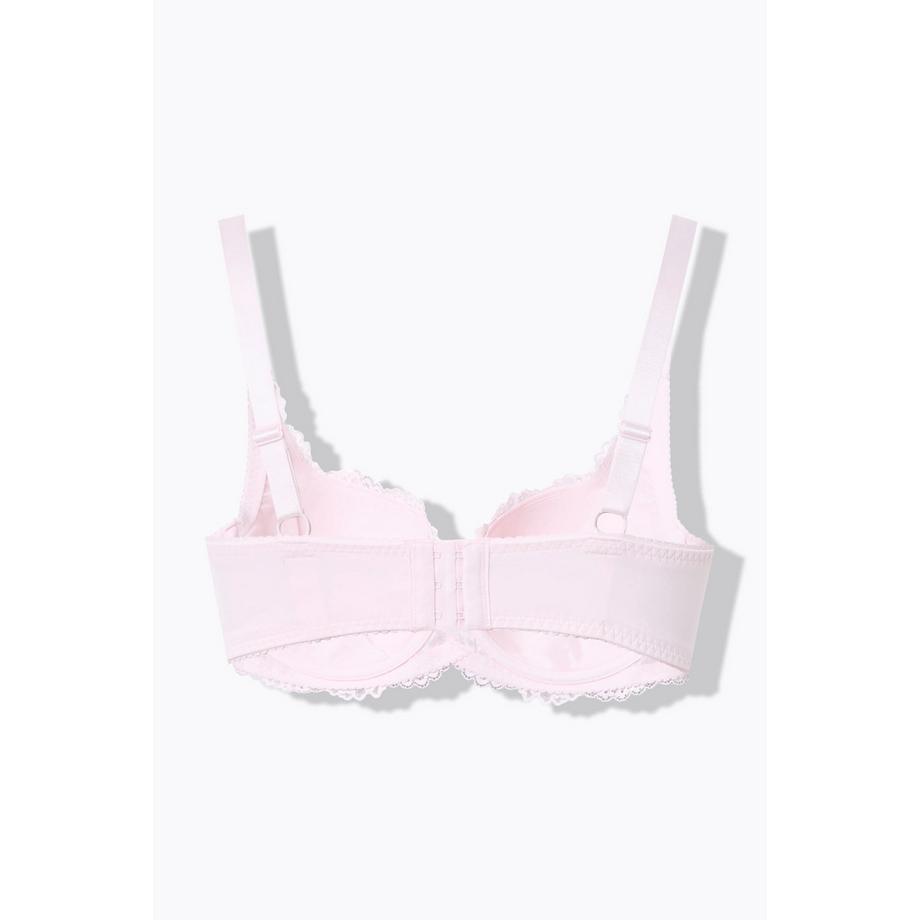 Ulla Popken Reggiseno Balconcino Coppe Morbide Ferretto Pizzo  
