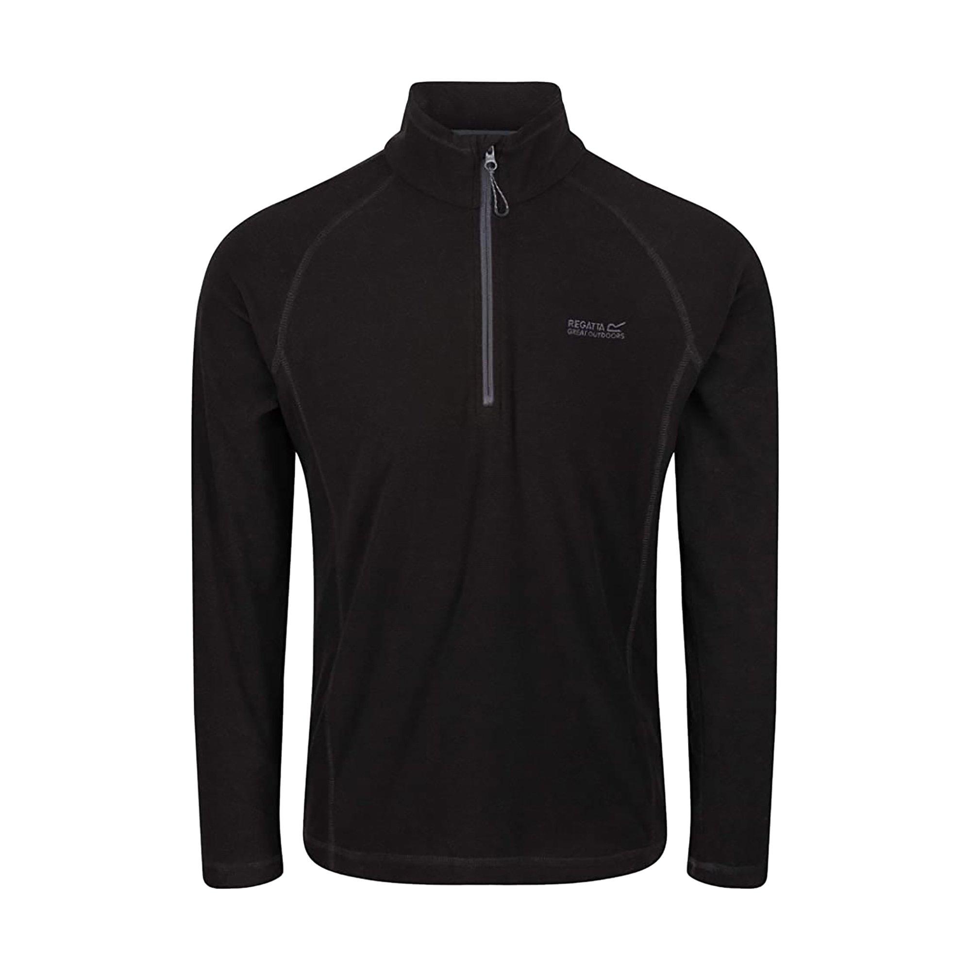 Image of Great Outdoors Fleecetop Montes Herren Schwarz XL